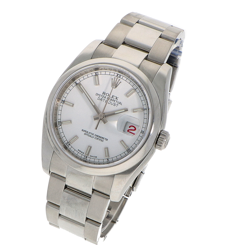 Rolex DateJust 116200 White_3