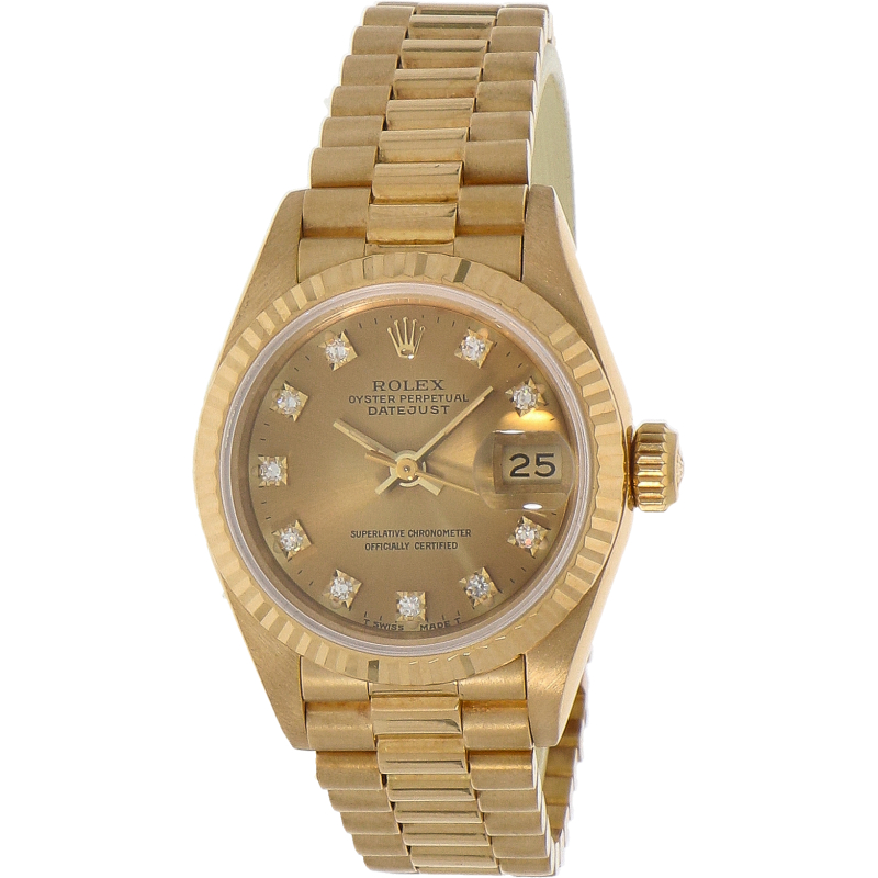 Rolex Lady-DateJust 69178 diamond dial_7