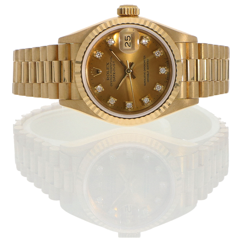 Rolex Lady-DateJust 69178 diamond dial_8